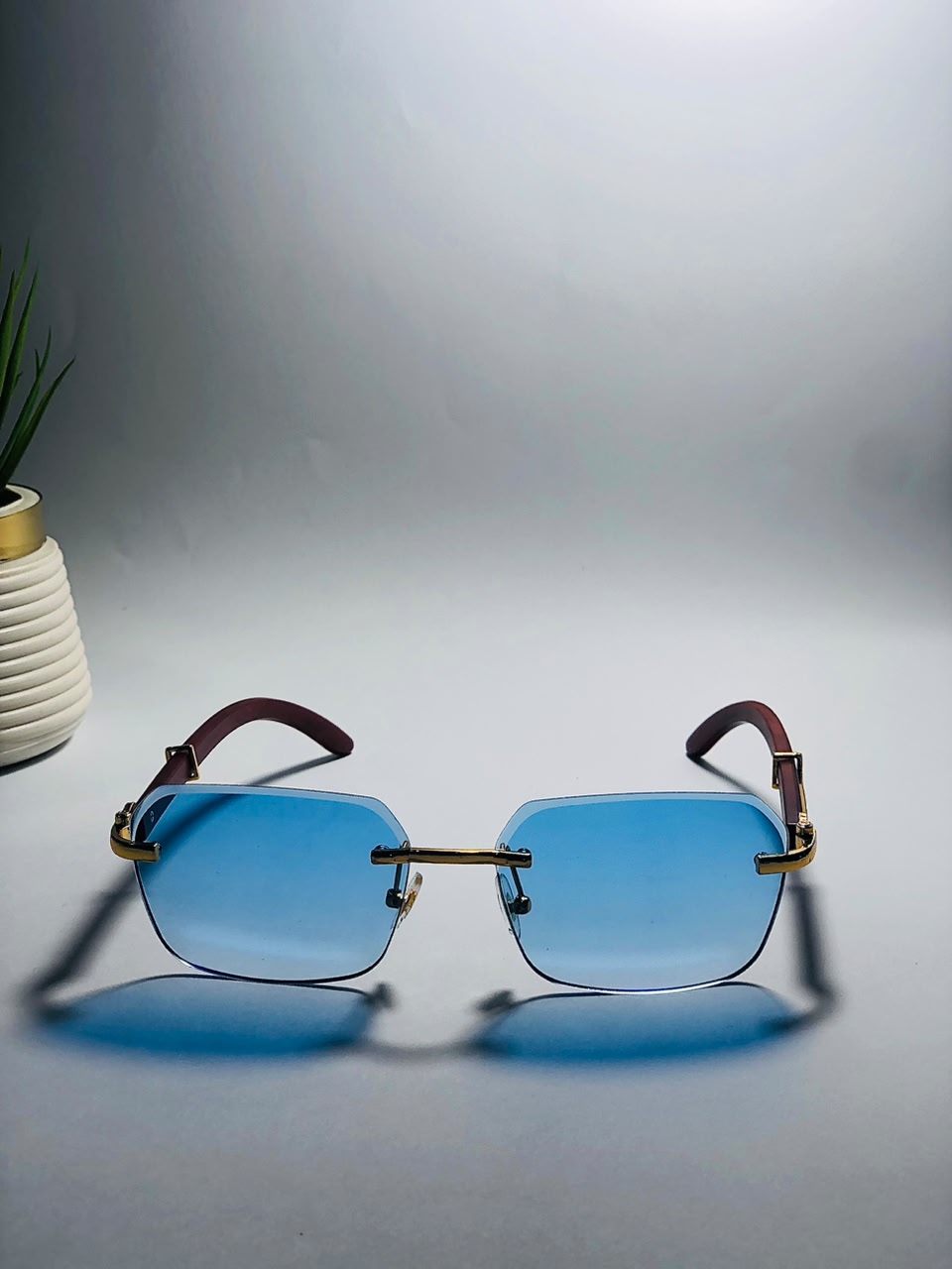 Ocean Blue Gradient Luxury Shades