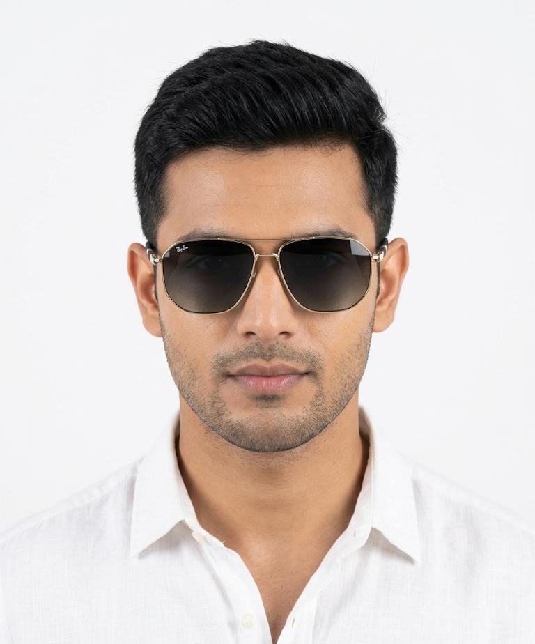 Ray-Ban "Carbon-Gold" Navigator Edition (Executive Class)