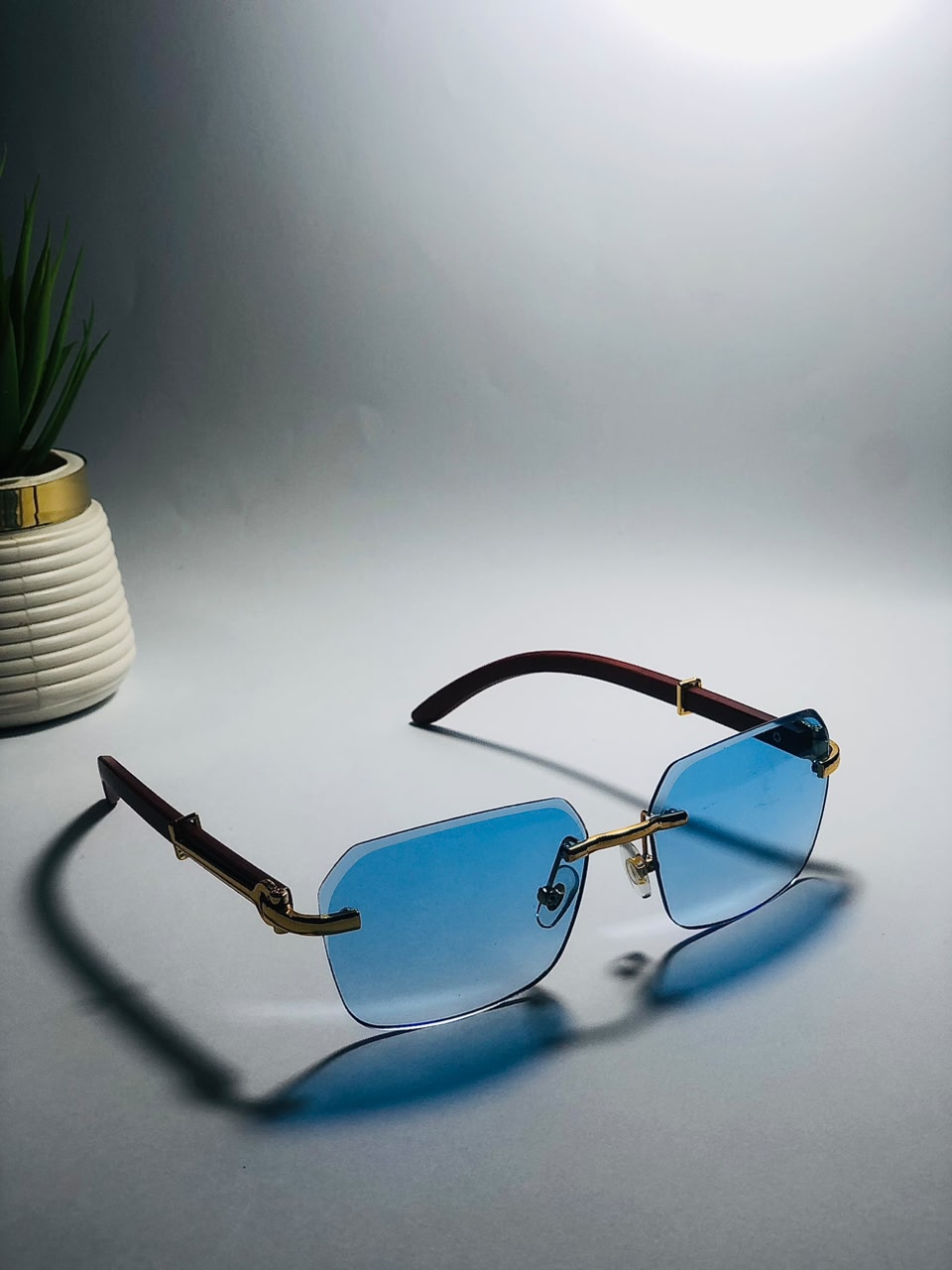 Ocean Blue Gradient Luxury Shades